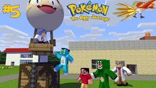 Oggy in Kanto but Team Rocket steals Pokemons  Pokemon Oggy Journeys  Minecraft [upl. by Orteip75]