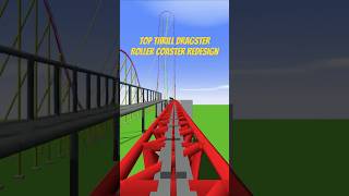 Top Thrill Dragster Roller Coaster Redesign rollercoaster ultimatecoaster2 cedarpoint republica [upl. by Acinot]