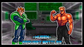 MUGEN║ Request Match 6 Android 16 Vs Cyborg T8P ║ [upl. by Ecinna]