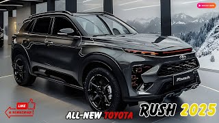 2025 All New Toyota RUSH Hybrid Black Color Very Impressive Exterior amp Interior [upl. by Aihseket]