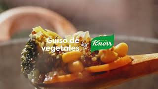 KNORR  GUISO DE QUINOA VEGETALES Y GARBANZOS [upl. by Sugirdor]