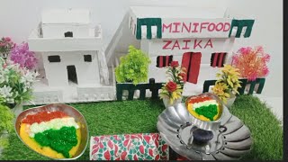 jeyle cake tiraga satyil me  minicooking  mini food zaika [upl. by Zoldi]