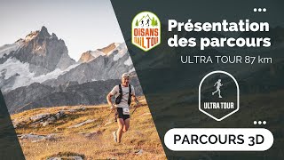 Oisans Trail Tour  Parcours Ultra Tour 2023 [upl. by Neyugn]