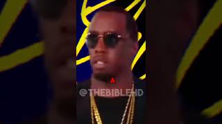 P DIDDY  JESUS REACTS  BAD BOY FOR LIFE bible bibleverse motivation [upl. by Norvall]