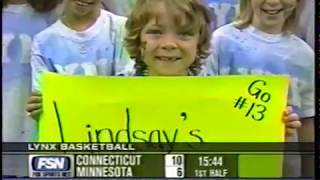 Classic WNBA Connecticut Sun vs Minnesota Lynx July 14th 2004 [upl. by Karoline]