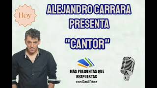 ALEJANDRO CARRARA presenta quotCANTORquot escúchalo en MPTV [upl. by Haletta]