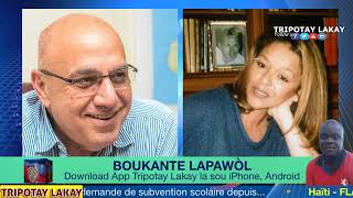 Michele Bennett Duvalier ap met nan bòl Boulos ki te relel vòlè tè yon kolonèl Boulos reponn [upl. by Athene]