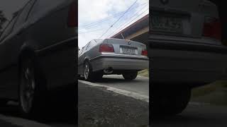 Blanche Racing Muffler on BMW E36 316i [upl. by Azenav]