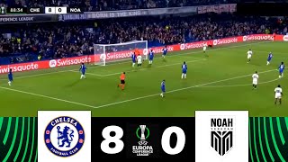 Chelsea vs Noah 80  UEFA Conference League 202425  Match Highlights [upl. by Leiuqeze271]