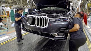 BMW X7 PRODUCTION plant in USA  this is how it is being made [upl. by Haramat]