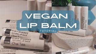 DIY Vegan Lip Balm [upl. by Eanahc]