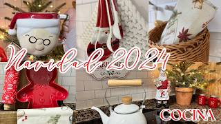 ❤🎅 Decoración Navideña De Mi Cocina 2024🎄Christmas Kitchen [upl. by Anyt]