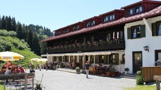 Berggasthof Falkenhütte in OberstaufenSteibis [upl. by Imoin]