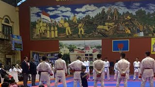 FINAL KUMITE BEREGU PUTRA  WAY KANAN VS BANDAR LAMPUNG  PORPROV KARATE LAMPUNG 2022 [upl. by Notyap]