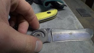 Knifemaking Tuesdays Week 79  Update and More Straightening Blades [upl. by Aynor]