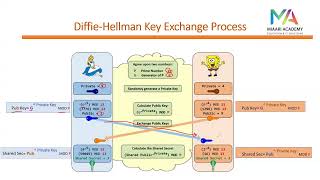 26DiffieHellman Key Exchange [upl. by Aihtebat]