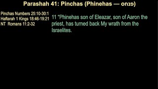 Torah Study  Pinchas  פִּינְחָס  quotPinchas or Phineasquot [upl. by Clio]