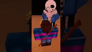 i made judgement hall and sans undertale in obby creator undertale sans music model [upl. by Rahal514]