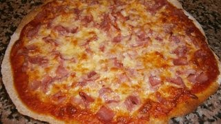 Receta  Masa fina para pizzas [upl. by Nilsoj714]