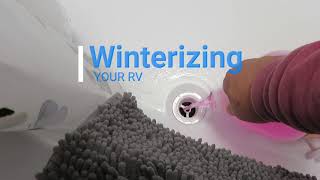 Winterizing an RV Forest River Geo Pro E Pro [upl. by Jaimie]