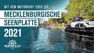 Urlaub mit dem Motorboot an der Mecklenburgischen Seenplatte  Boot quotHollyquot Yachtcharter Schulz [upl. by Georgena]