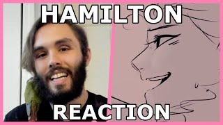 Historian Reacts  Satisfied  Hamilton Animatic szin [upl. by Parik]