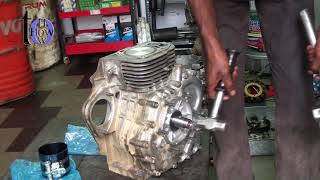 how to repair bajaj re compact 4s engine part 2 lpgbajajauto [upl. by Mable]