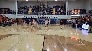 Watch now Oregon boys basketball tops DeForest in Division 2 sectional semifinal instant classic [upl. by Odericus761]