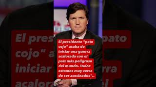 T Carlson sobre los ataques de Estados Unidos a Rusia [upl. by Akemahc685]