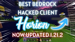 UPDATED 1212  Horion Hacked Client DOWNLOAD Tutorial  Minecraft Bedrock Edition [upl. by Jacobsohn506]