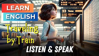 Traveling by Train  Improve Your English  English Listening Skills  Speaking Skills [upl. by Kiran803]