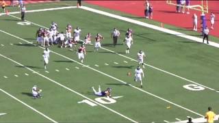 UMHBs LiDarral Baileys Amazing NCAA D3 National Quarterfinals Touchdown Passavi [upl. by Fortier972]