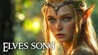 Elves Song – The Lord of the Rings Beautiful Fantasy Music AI 🧝🏻‍♀️ [upl. by Perice]