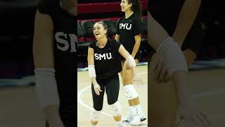 SMU volleyballs Brooke Frazier micd up 🗣️ shorts [upl. by Adolfo73]