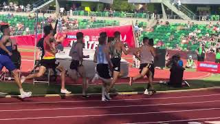 Hobbs Kessler Yared Neguse Joe Waskom Men’s 1500m Round 1 Heat 2 US Olympic Trials 2024 [upl. by Arratahs]