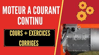 Cours  Moteur a courant continu  Exercices corrigés [upl. by Eniamrahs196]