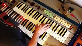 Farfisa Compact Duo with Echorec  That 60s Pink Floyd Sound [upl. by Nauaj]