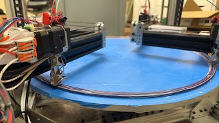 Testing Quadrupolar Printer at 300 cubic mms [upl. by Nosmas]