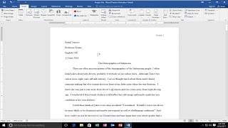 How To Add A Header In Microsoft Word [upl. by Maison]