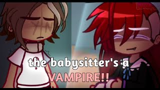 The babysitters a VAMPIRE  Gachaclub Cookie run Edit [upl. by Aroled]