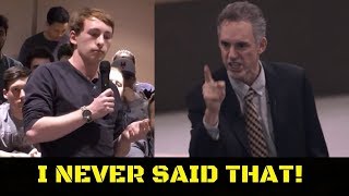 Student Tries to FRAME Jordan Peterson INSTANTLY DISPROVEN Lafayette University [upl. by Chris]