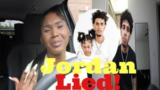 Cierra Nicole Calls Jordan Lacey Out For Being a DeadBeat Dad Reaction [upl. by Broder]