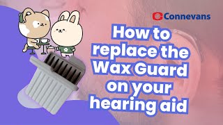 How to change the Wax Guard on your Hearing Aid [upl. by Ilegna]