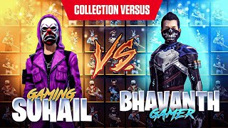 Gaming Suhail Vs Bhavanth Gamer Collection Versus 😱 ആരാണ് ജയിച്ചത്  Free Fire Malayalam [upl. by Lidaa]