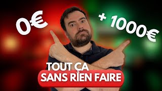 Comment passer de 0 à 1000€ de revenus passifs [upl. by Sorac]