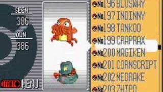 Pokemon Quartz Pokedex 2 of 3 [upl. by Janie]