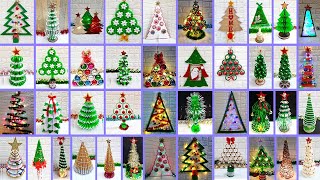 41 Best out of waste Easy Christmas Tree making idea at home DIY Economical Christmas craft idea [upl. by Ymmit]