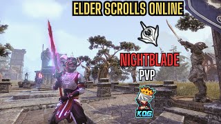 ESO PvP  Nightblade PvP [upl. by Nylevol]