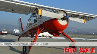 PZL 104 Wilga 35A SPECC FOR SALE [upl. by Aihtnamas532]