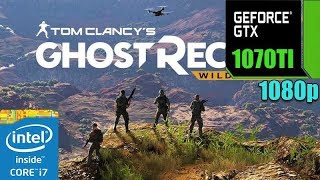 Tom Clancys Ghost Recon Wildlands on GTX 1070 Ti 8GB Very High Settings  i7  1080p [upl. by Tengdin384]